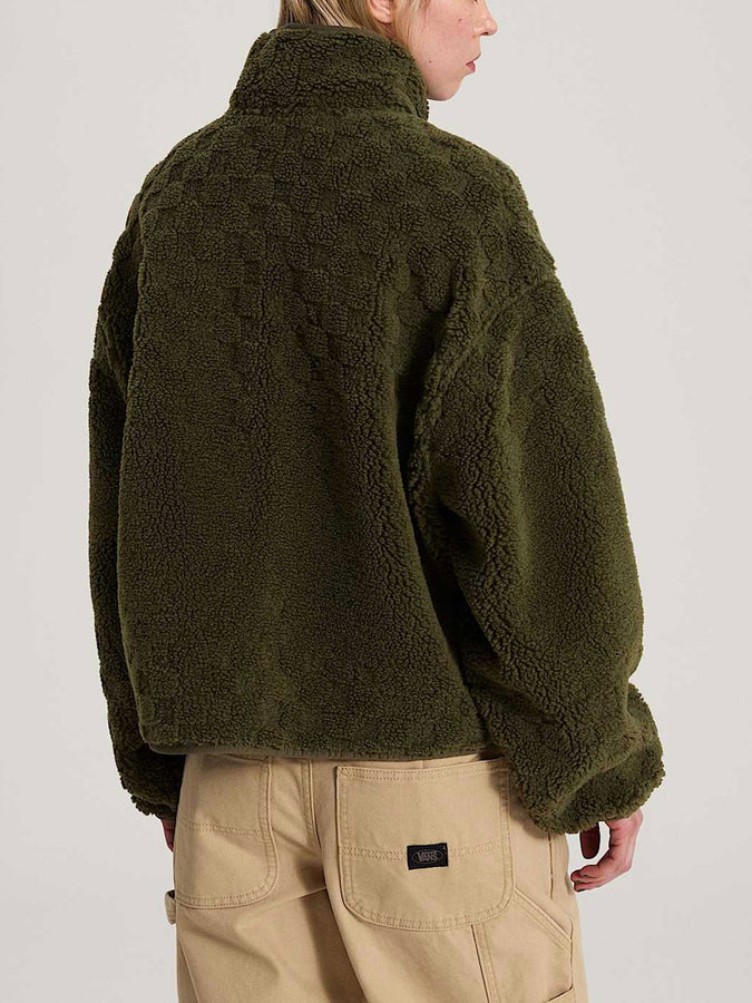 Vans Queens High Pile Jacket Fall 2026 | MOSSY OLIVE (FR1)