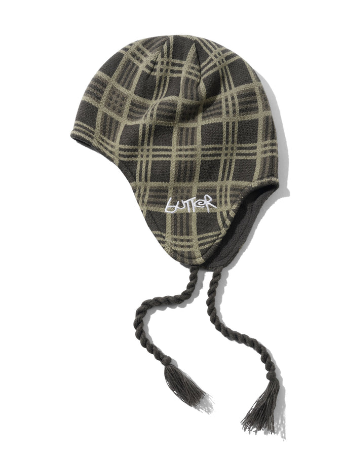 Butter Goods Ear Flap Beanie | PLAID