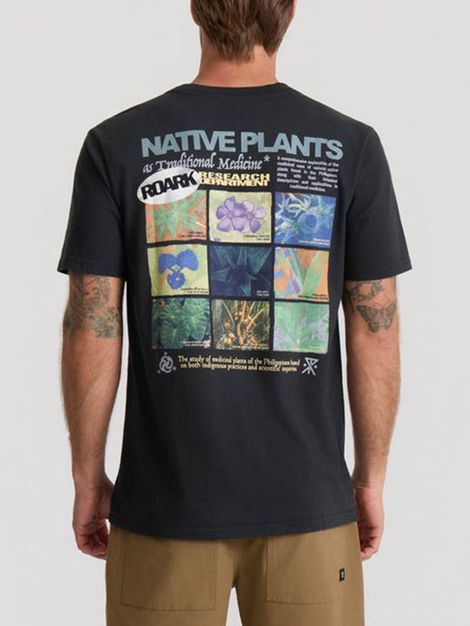 Roark Plant Medicine T-Shirt Summer 2026 | WASHED BLACK (WAB)