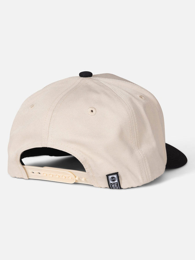 Salty Crew Reel Repair Snapback Hat | OFF WHITE/BLACK