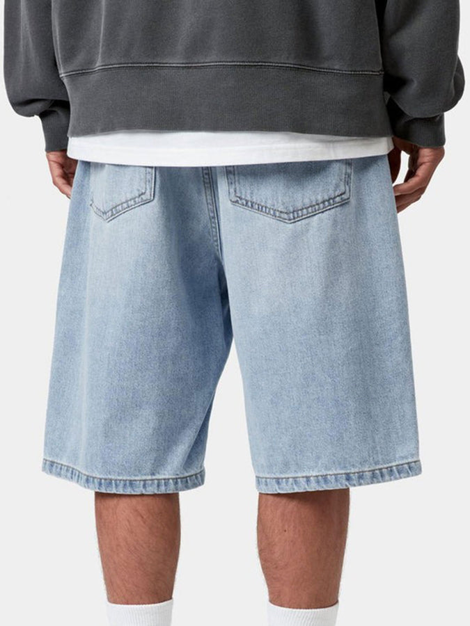 Carhartt Wip Landon Blue Heavy Worn Bleached Shorts Summer 2026 | BLUE HEAVY WRN BLEACHED (01WU)