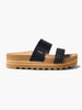 Reef Cushion Vista Hi Black Braid Sandals Summer 2026