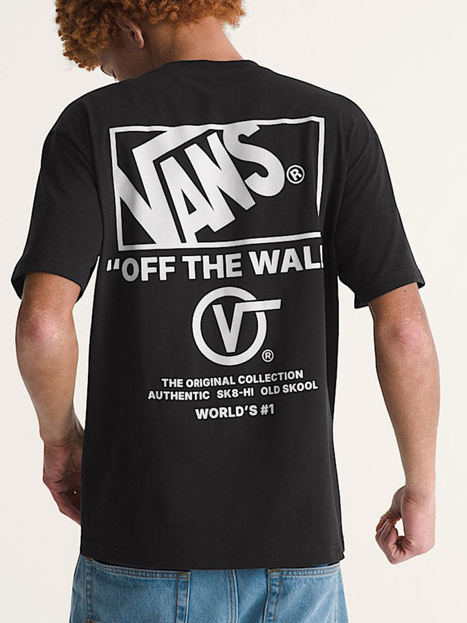Vans Stacked Hi T-Shirt Fall 2026 | BLACK/WHITE (Y28)