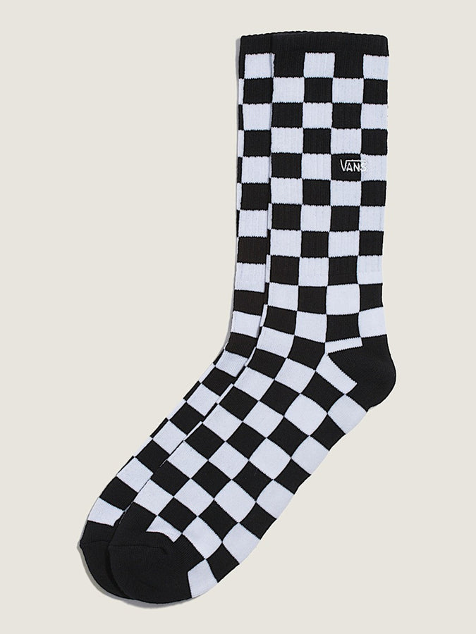 Vans Checkerboard Socks | BLACK/WHITE (Y28)