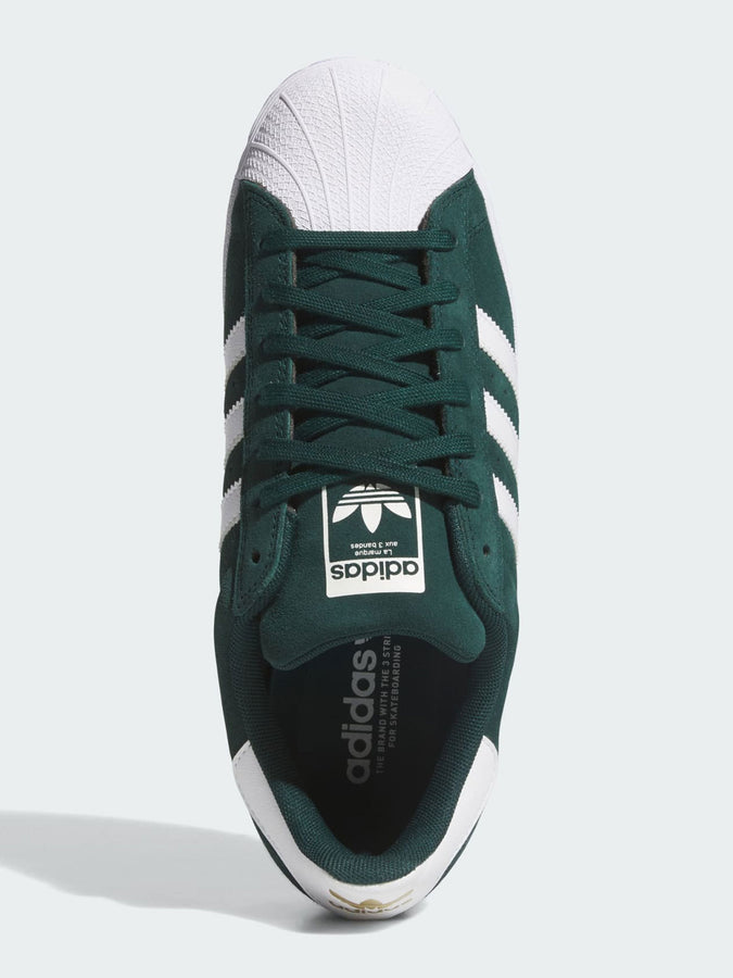 Adidas Superstar ADV Aurora Ivy/White/Gold Met Shoes Spring 2026 | AURORA IVY/WHITE/GOLD MET