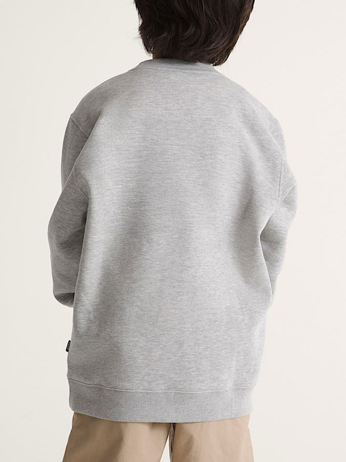 Vans Stretch Logo Crewneck Sweatshirt Fall 2026 | CEMENT HEATHER (02F)