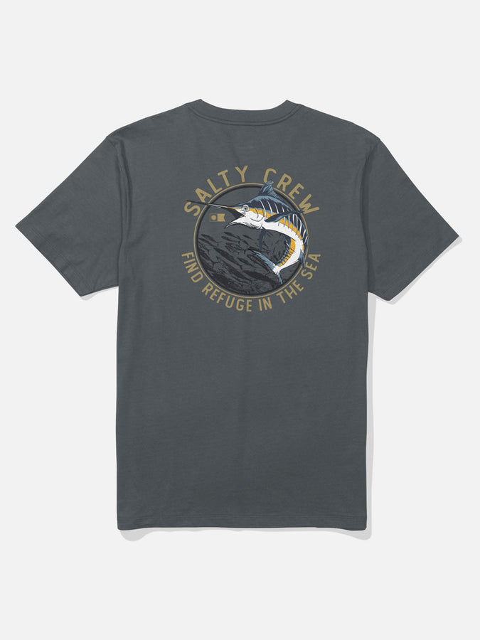 Salty Crew Schooled T-Shirt Summer 2026 | CHARCOAL