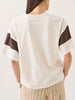 Brixton Boxy Cropped Football T-Shirt Fall 2026
