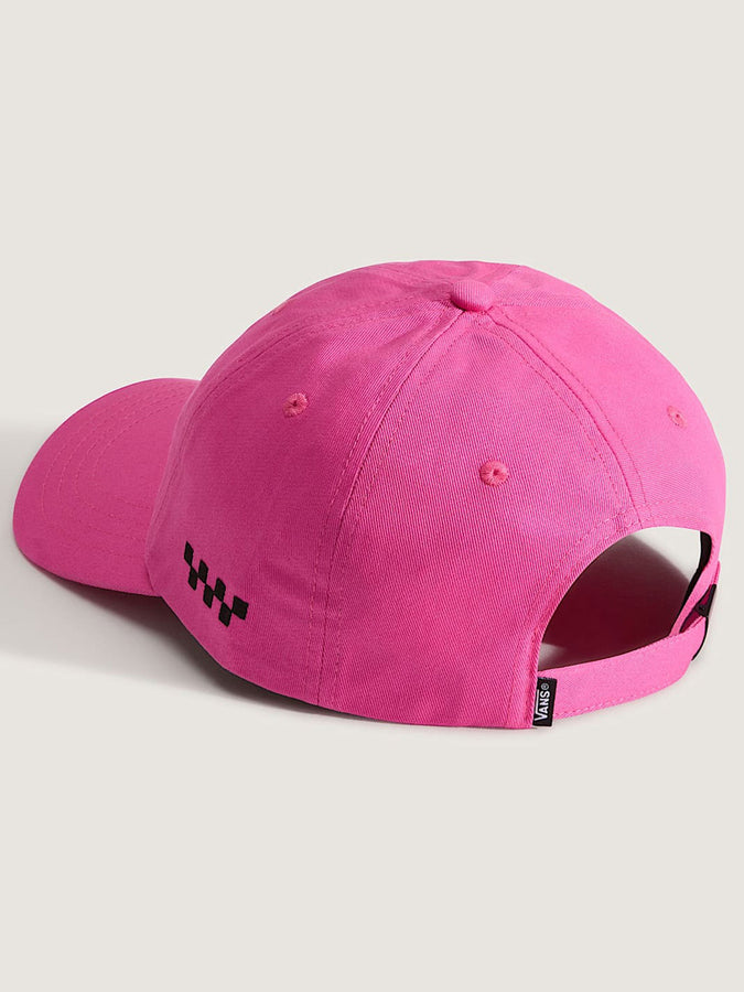 Vans Check Side Curved Bill Jockey Strapback Hat | PINK FIZZ (FRQ)