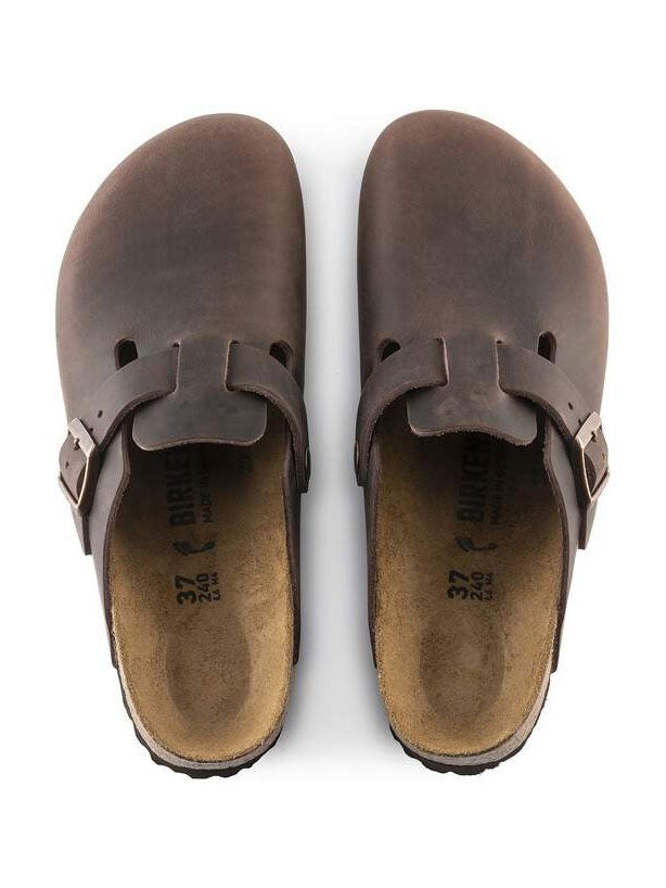 Birkenstock Boston Oiled Leather N Havana Shoes Fall 2026 | HABANA