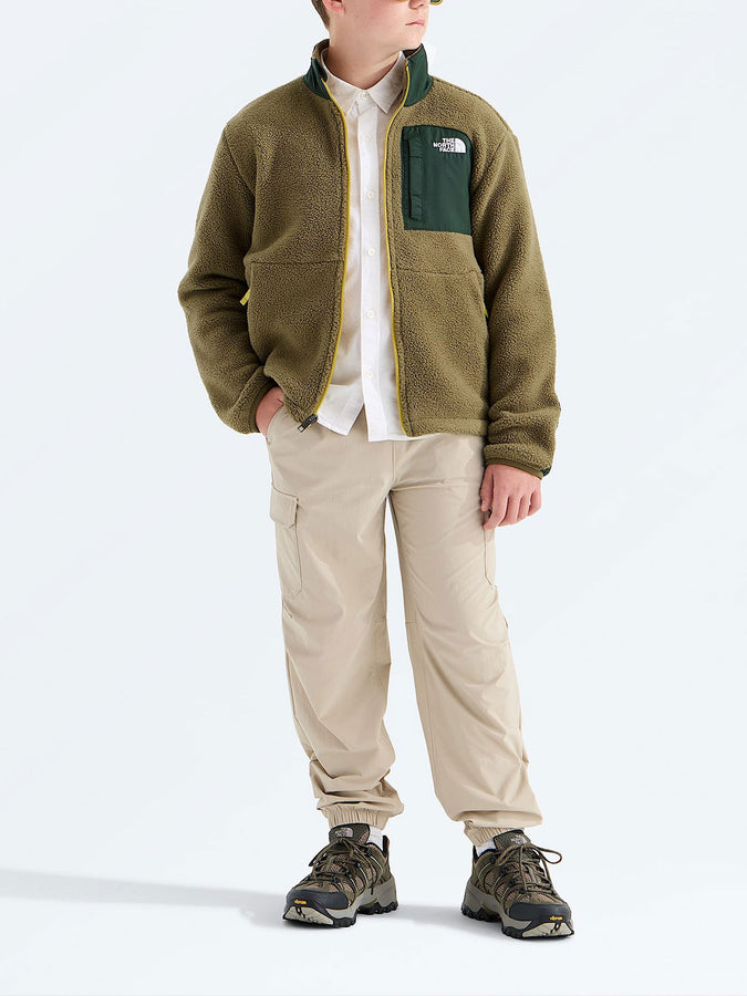 The North Face Yumiori Off Peak Full Zip Fleece Fall 2026 | CARAWAY SEED/BOTTLE GRN (RJ6)