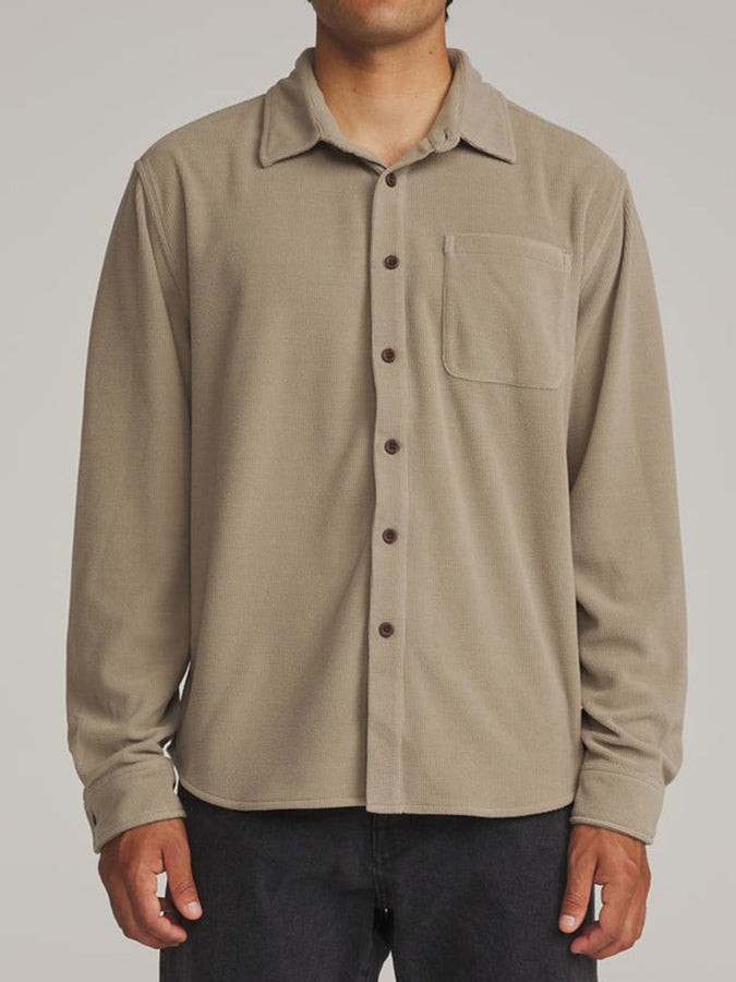 Katin Roland Long Sleeve Buttondown Shirt Fall 2026 | KHAKI