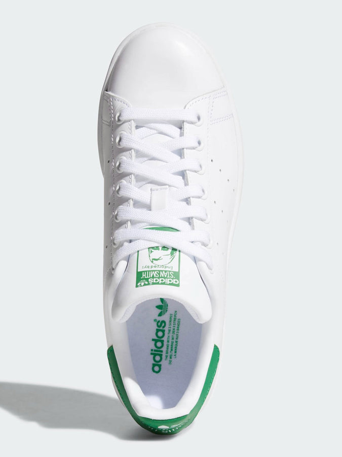 Adidas Stan Smith White/White/Green Shoes Fall 2026 | WHITE/WHITE/GREEN