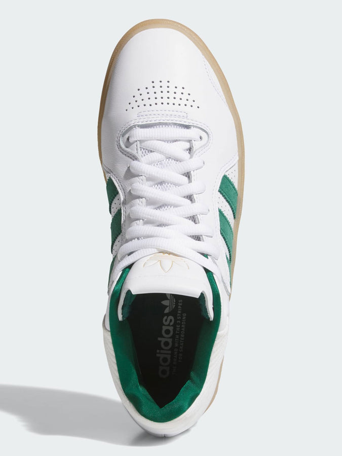 Adidas Tyshawn White/Collegiate Green/Gum Shoes Fall 2026 | WHITE/COLLEGIATE GREEN/GUM
