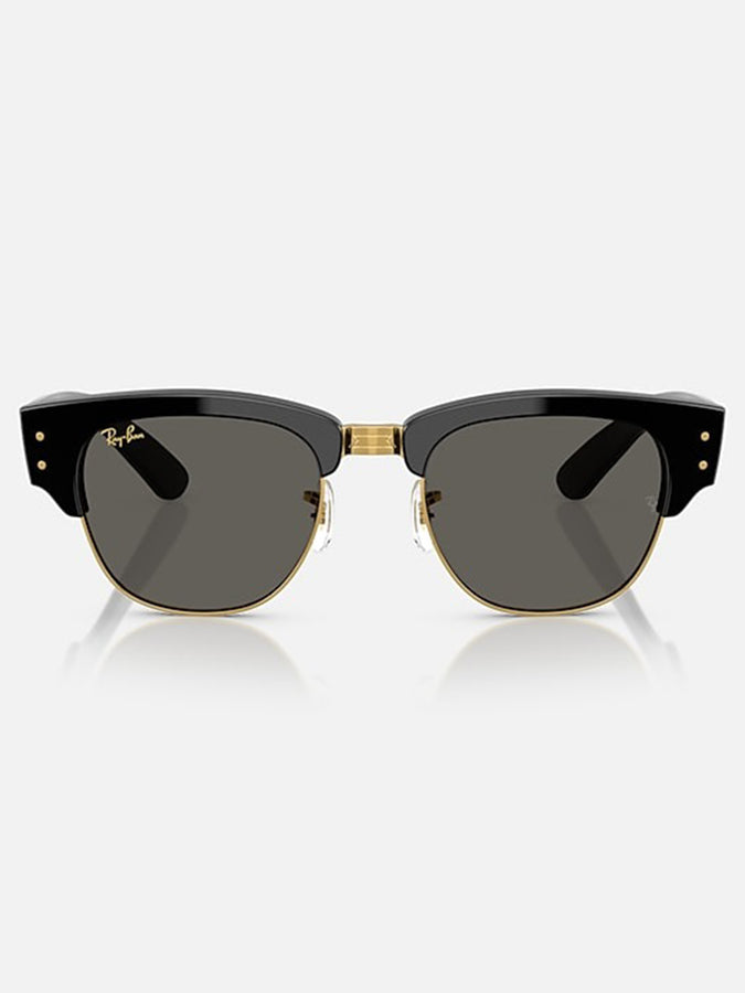 Ray Ban x Asap Rockey Mega Clubmaster Black On Gold /Dark Grey Sunglasses | BLACK ON GOLD/DARK GREY