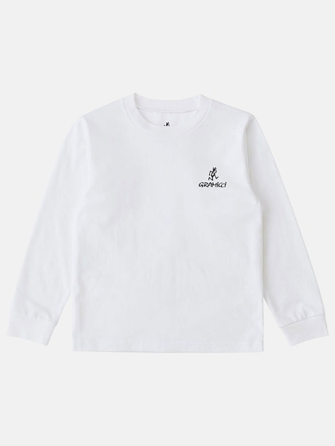 Gramicci One Point Logo Long Sleeve T-Shirt Fall 2026 | WHITE