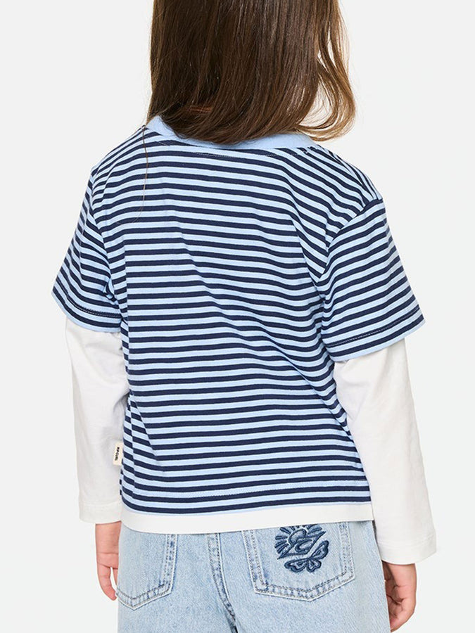 Rip Curl Road Trip Stripe Long Sleeve T-Shirt Fall 2026 | SKY BLUE (0079)