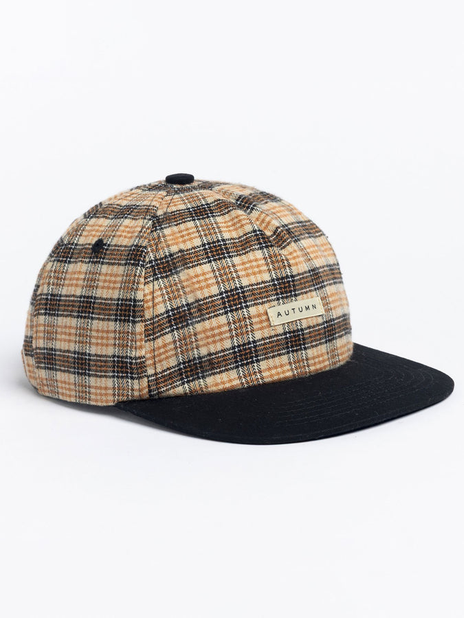 Mixed 5 Panel Strapback Hat | PLAID