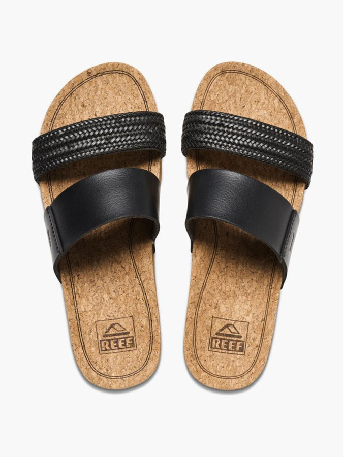 Reef Cushion Vista Hi Black Braid Sandals Summer 2026 | BLACK BRAID