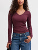Jjxx Freya V-Neck Long Sleeve T-Shirt Fall 2026