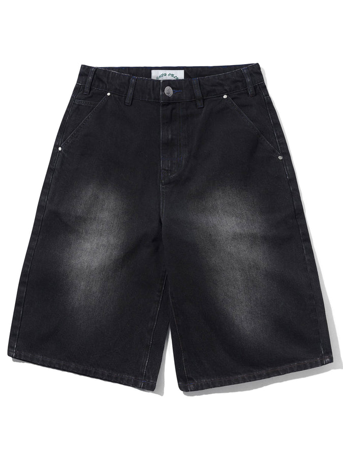 Cash Only Club Denim Shorts Fall 2026 | WASHED BLACK