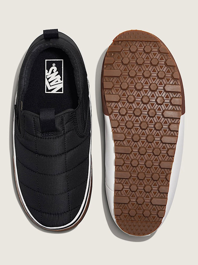 Vans MTE Snow Lodge Slipper Mid Black Quilted Shoes Winter 2027 | QUILTED BLACK (BLA)