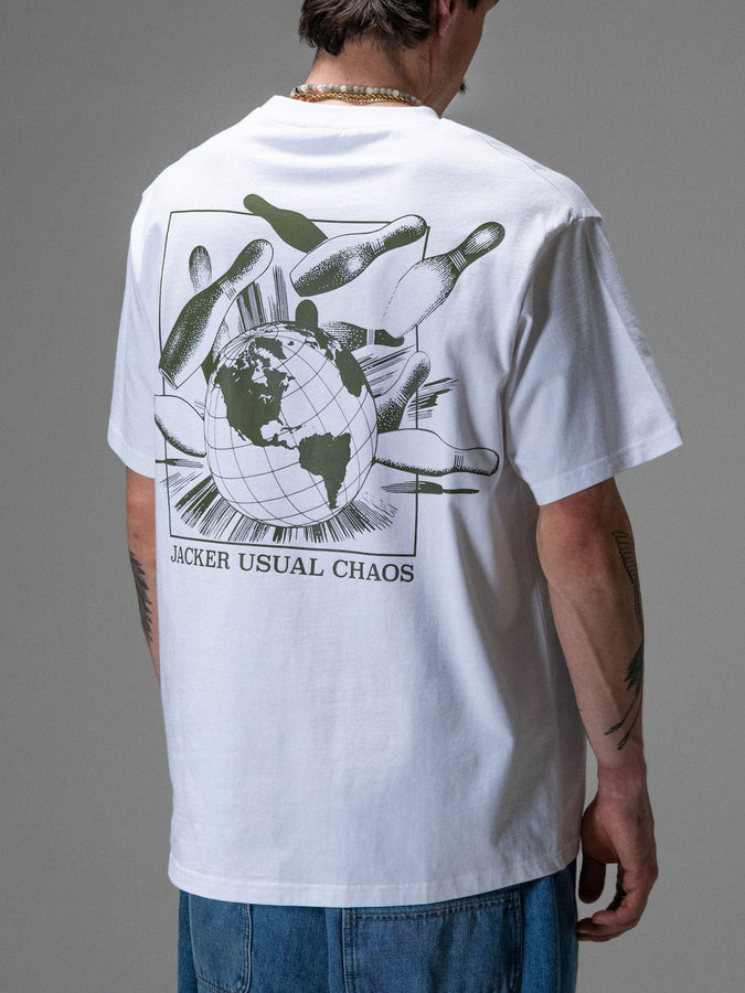 Jacker Nine-Pin T-Shirt Fall 2026 | WHITE
