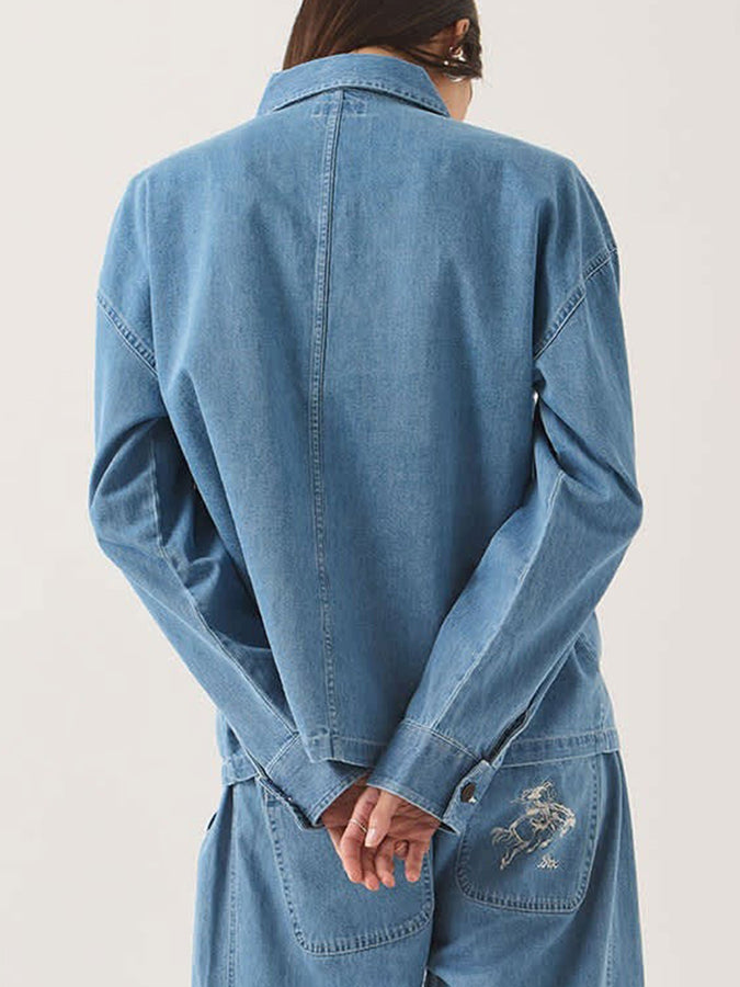 Brixton Barn Jacket Fall 2026 | LIGHT STONE WASH