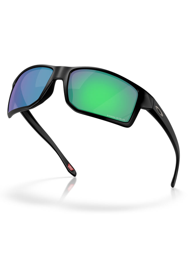 Oakley Gibston Xl Black Matte/Prizm Jade Sunglasses | MATTE BLACK/PRIZM JADE