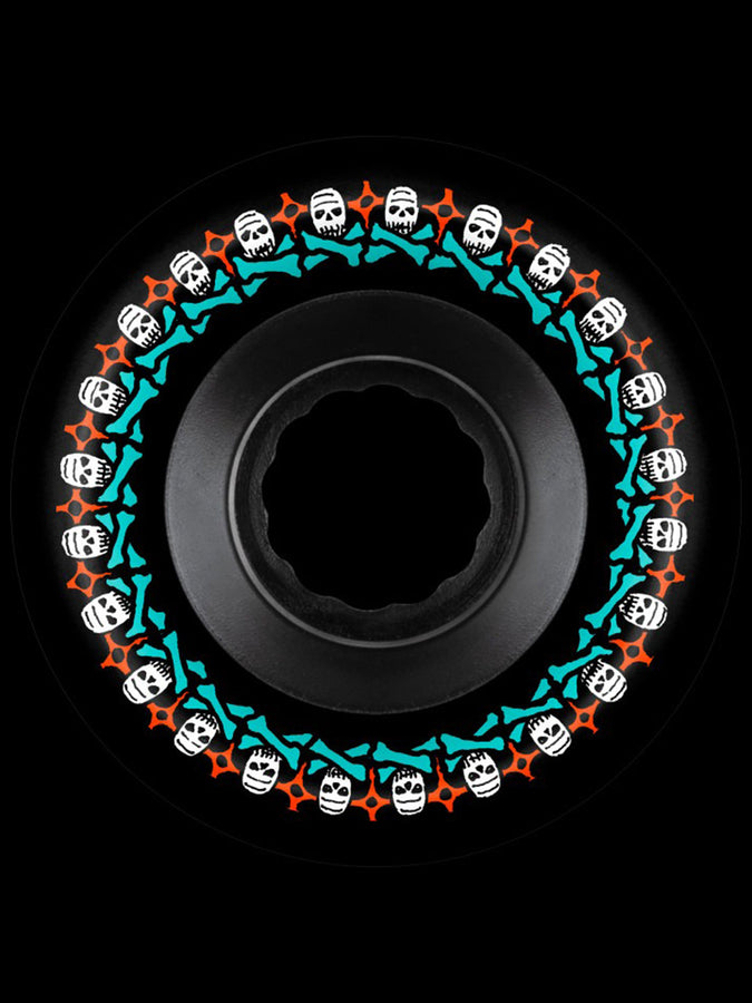 Bones ATF Rough Riders Black 56mm Skateboard Wheels | BLACK