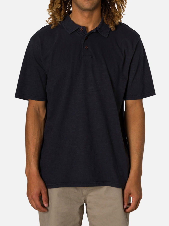 Katin Slub Short Sleeve Polo Spring 2026 | BLACK
