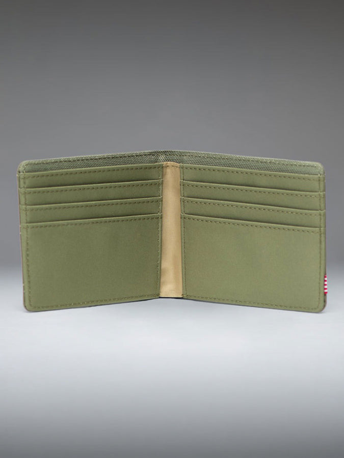 Herschel Roy Quilted Capsule Wallet | LODEN GREEN TONAL (08214)