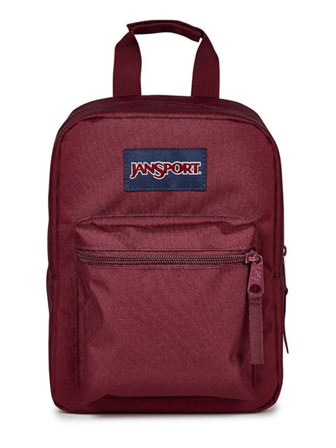JanSport Big Break Lunch Bag | CHERRY LACQUER (A0A)