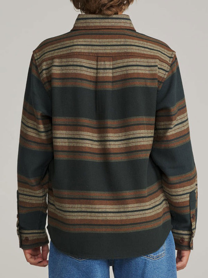 Katin Sierra Flannel Long Sleeve Buttondown Shirt Fall 2026 | DARK OLIVE