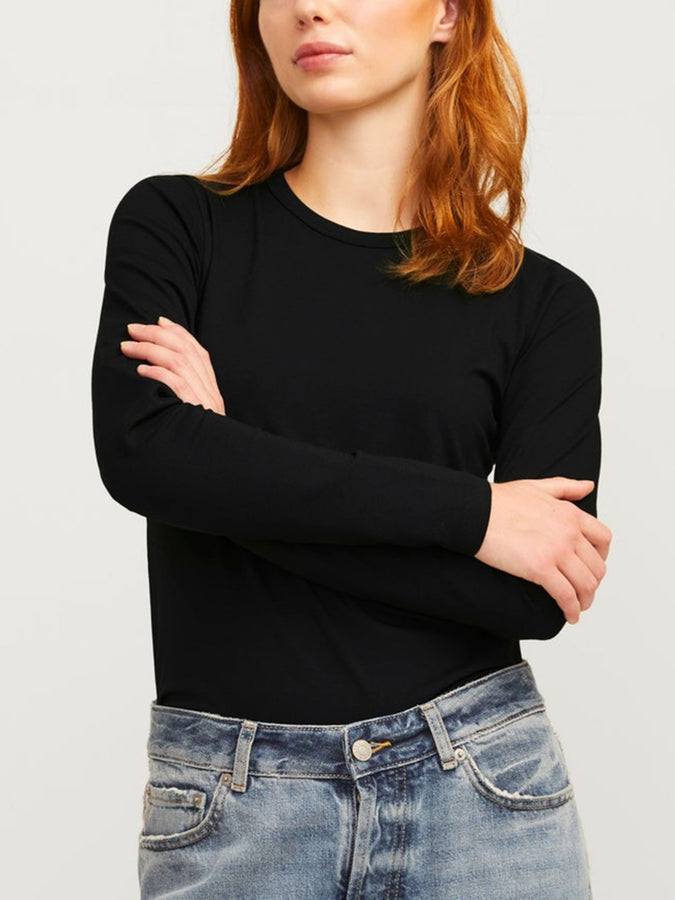 Jjxx Celine Gigi Long Sleeve T-Shirt Fall 2026 | BLACK