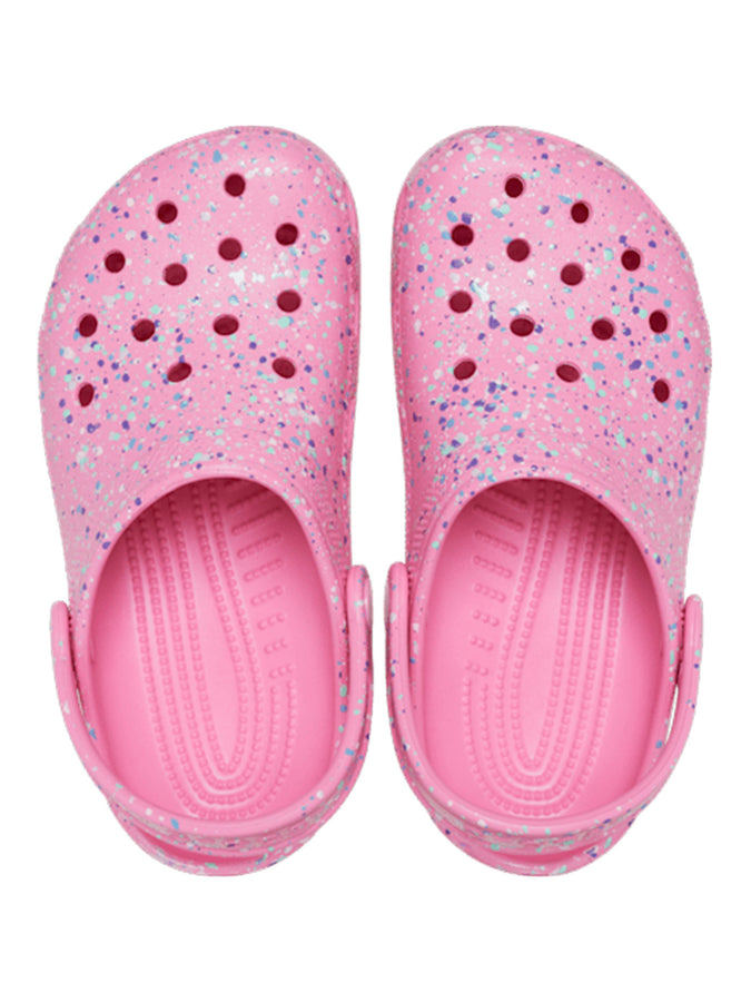 Crocs Classic Paint Splatter Lemonade Pink/Multi Clog Summer 2026 | PINK LEMONADE/MULTI (6SO)