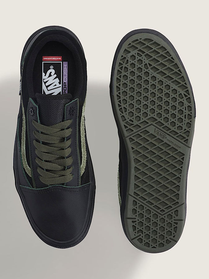 Vans Old Skool Wafflecup Willow Green/Black Shoes Fall 2026 | WILLOW GREEN/BLACK (203)