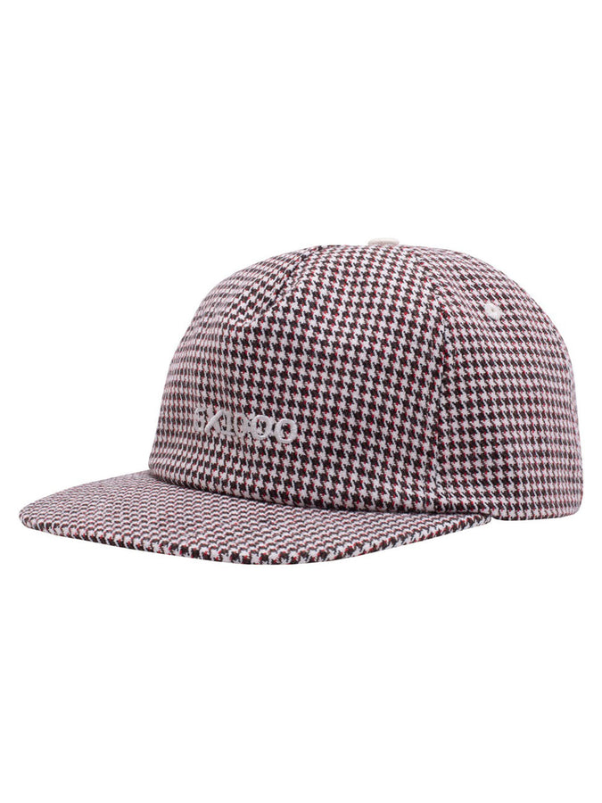 Gx1000 Mini Og Logo Houndstooth Snapback Hat | WHITE