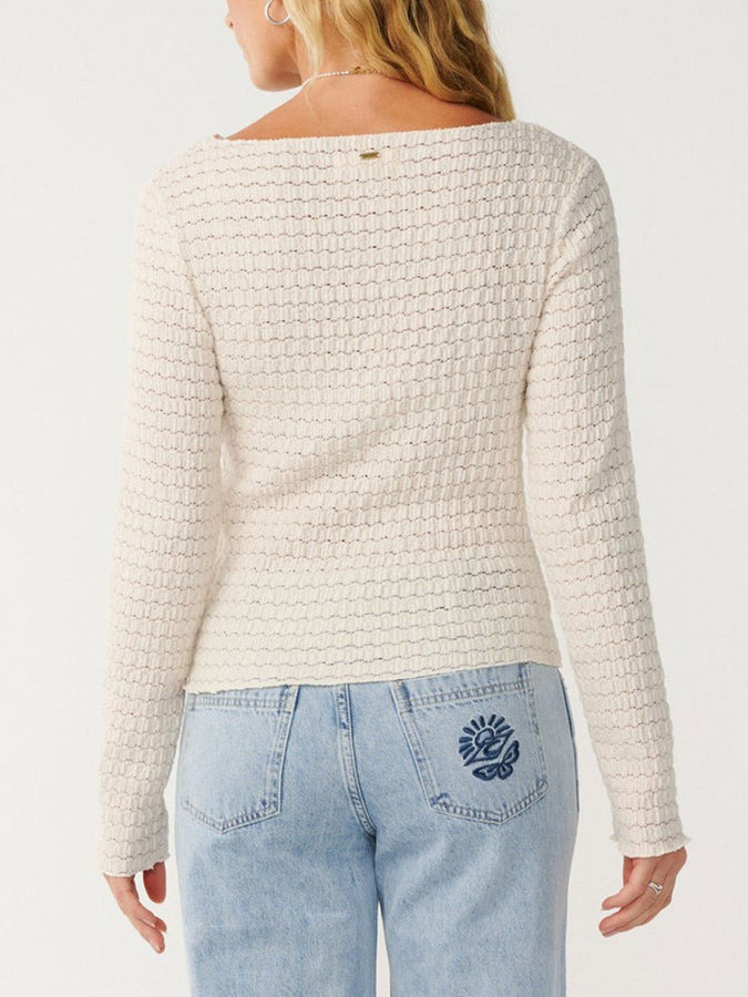 Rip Curl Bossa Nova Textured Long Sleeve T-Shirt Fall 2026 | BONE (3021)