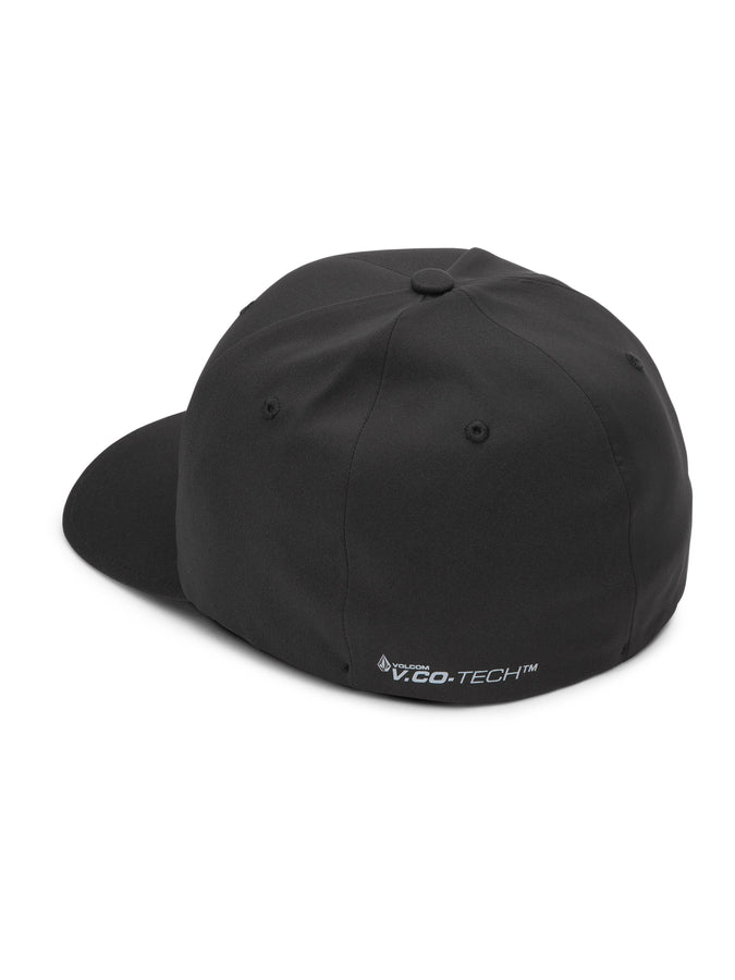 Volcom Stone Tech Delta Flexfit Hat | BLACK (BLK)