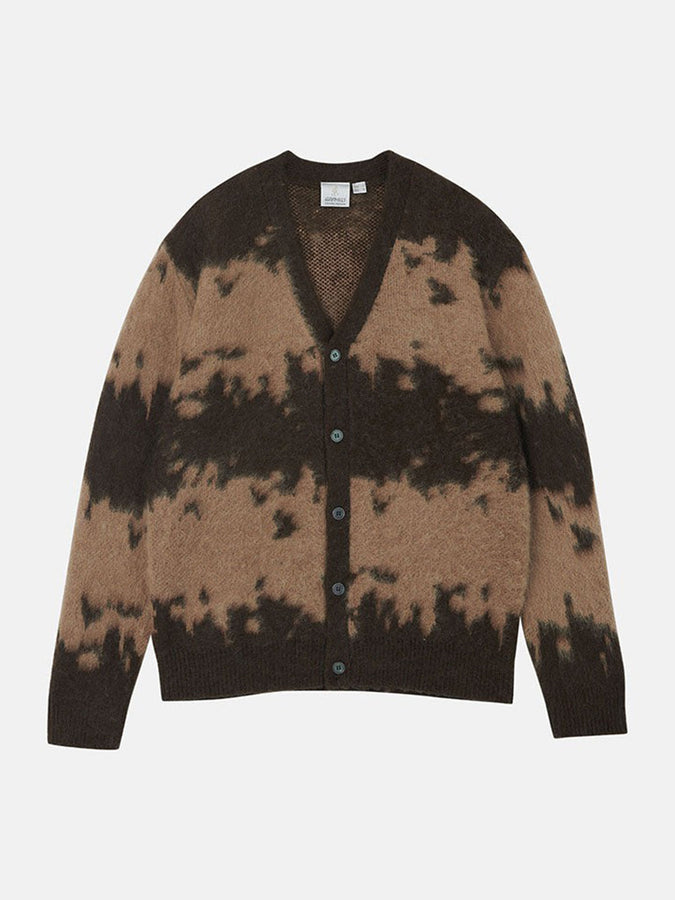Gramicci Mohair Splatter Cardigan Fall 2026 | TAUPE