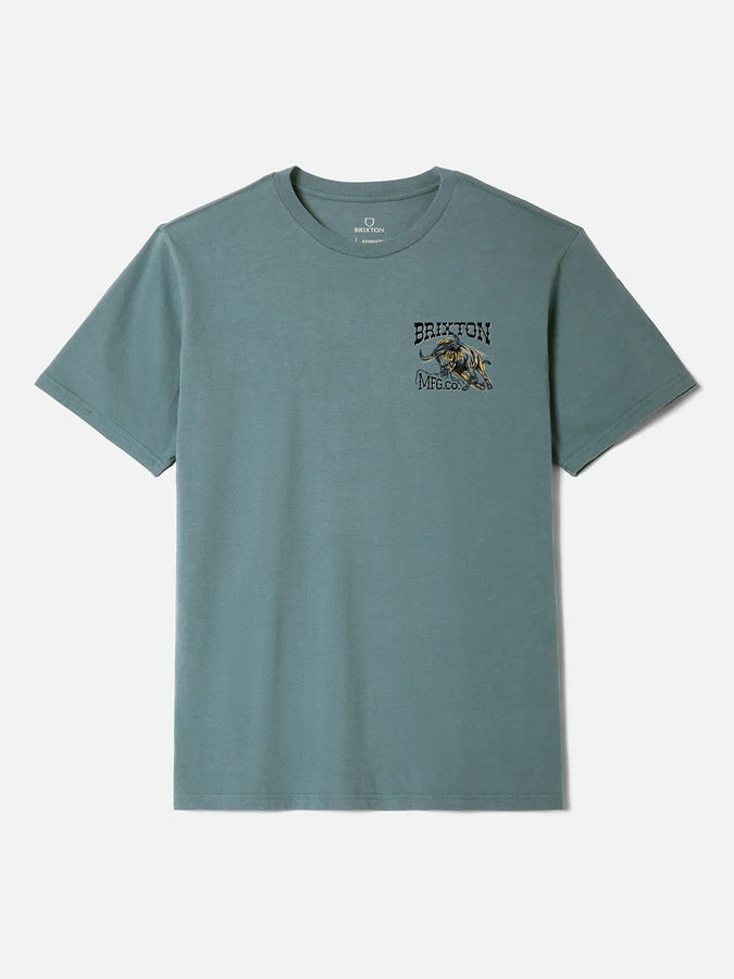 Brixton Barquero T-Shirt Summer 2026 | OCEAN BREEZE