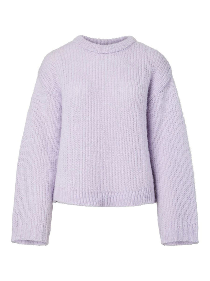 Pieces Dorthea Sweater Fall 2026 | PASTEL LILAC