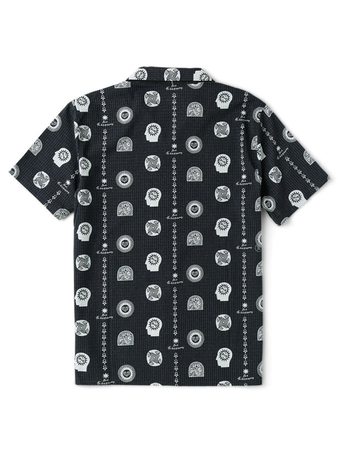 Roark Bless Up Trail S/S Buttondown Shirt Spring 2026 | BLACK PRINT (BKP)