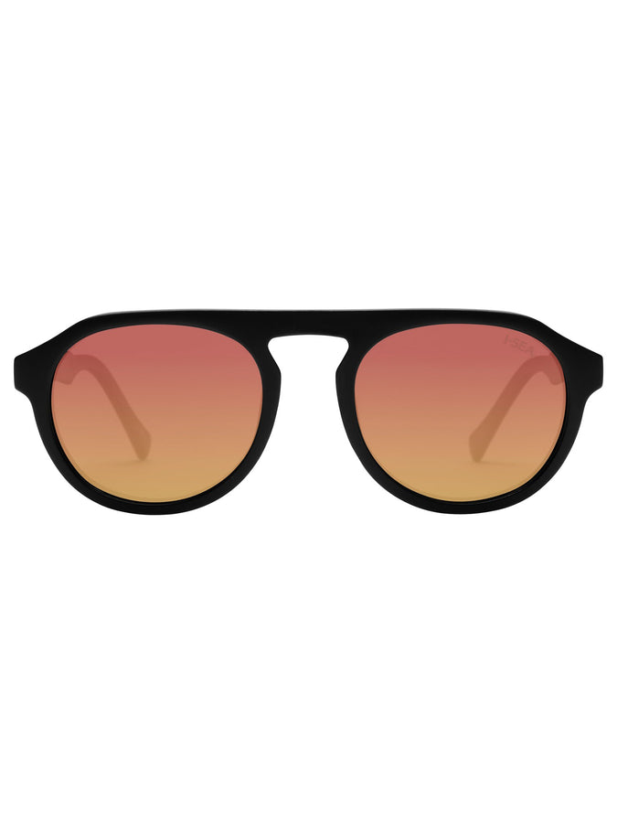 Ivan Florence Sunglasses | BLACK/BLUE MIRROR
