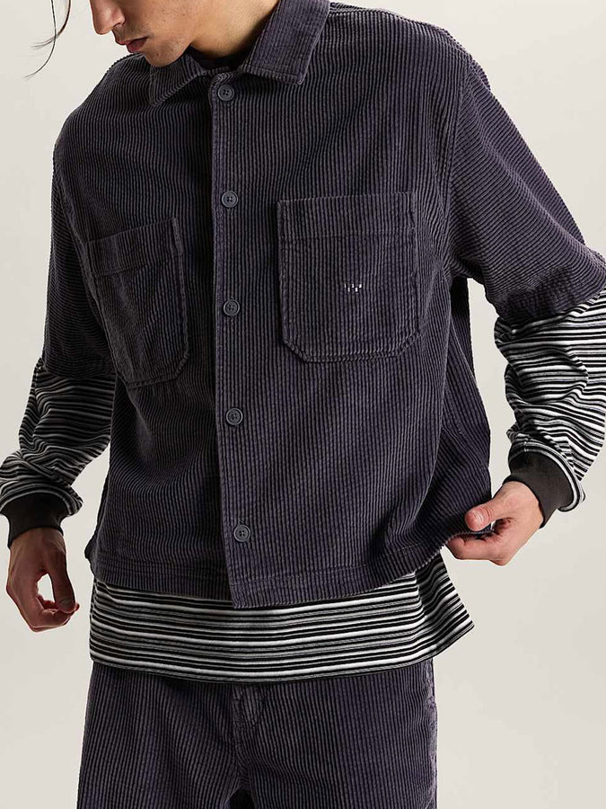 Vans Lx Cord Short Sleeve Buttondown Shirt Summer 2026 | STEEL SHADOW (FSM)