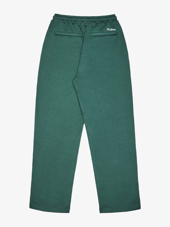 Malbon Bon Script Sweatpants Holiday 2025 | HUNTER GREEN