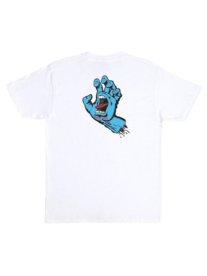 Santa Cruz Screaming Hand T-Shirt Fall 2026 | WHITE