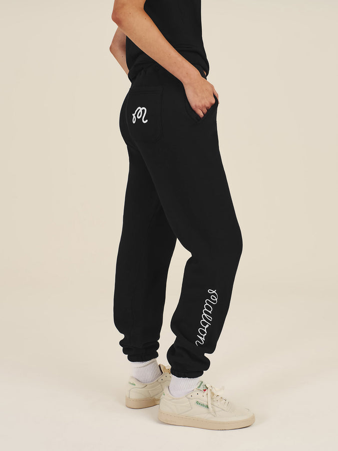 Malbon Clubhouse Sweatpants Holiday 2026 | BLACK