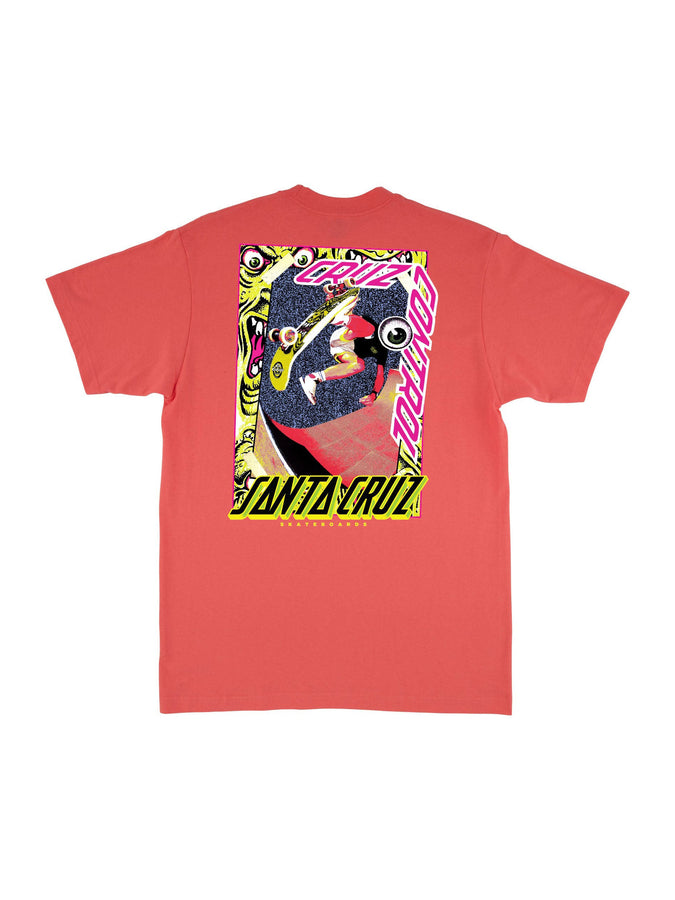 Santa Cruz Roskopp Cruz Control T-Shirt Summer 2026 | CORAL